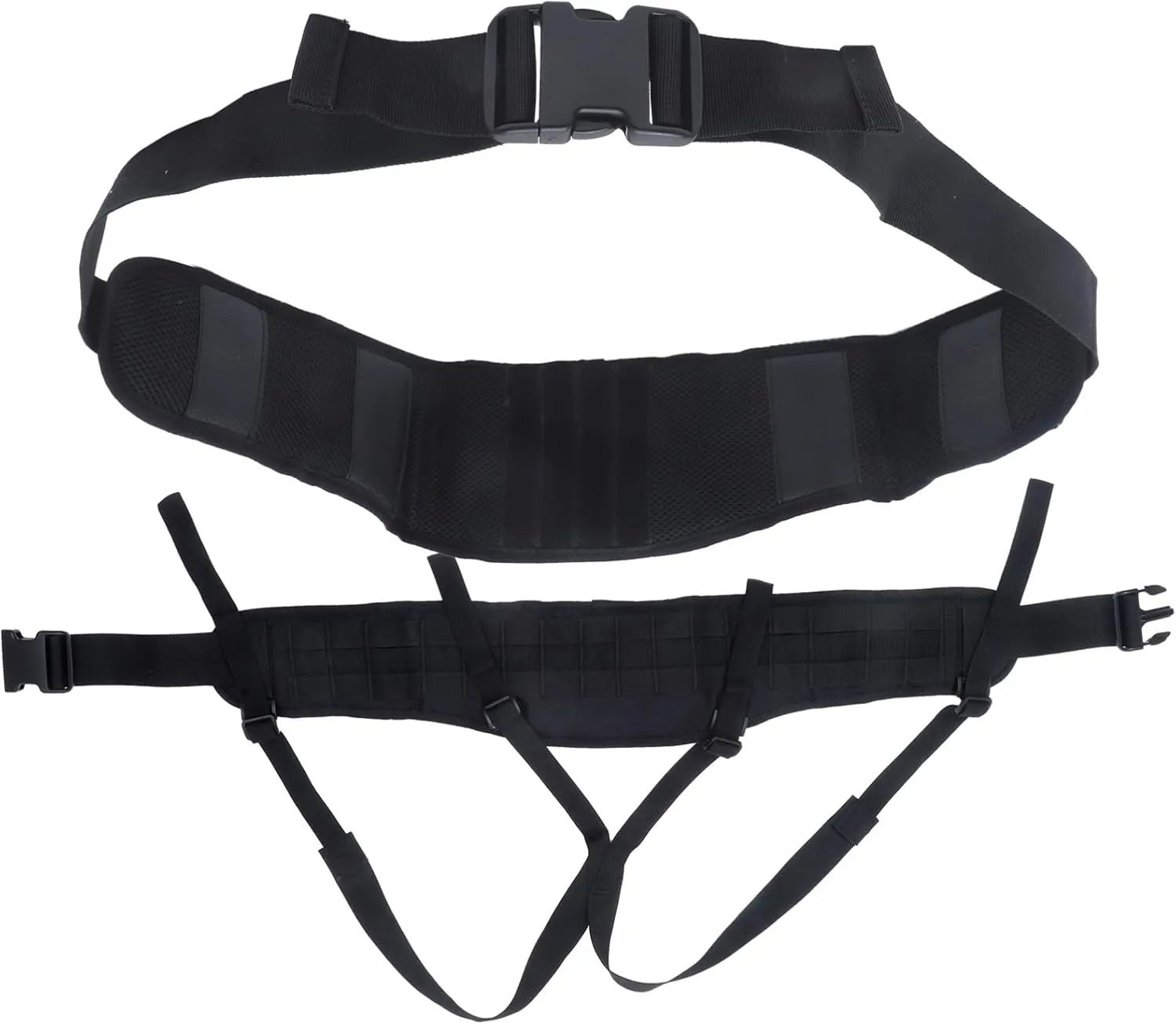 for Hiking Fishing and Camping Lightweight Breathable Comfortable Travel-Friendly trilogy honor Design BESPORTBLE Multi-Functional Outdoor Waist Belt Reusable Duty Belt 