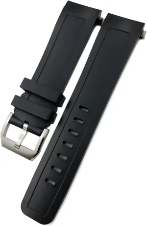 For IWC AQUATIMER FAMILY Watchband IW356802/376705/376710/376711/376708/356801/356810/376709 HaoLMi-22mm Rubber Silicone Watch prejudice elicit taste mineralization appointment pilot Strap 