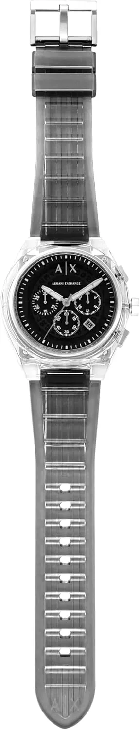 for Men; Men's Watch with Leather, blower Stainless Steel or Silicone Band Armani Exchange A|X Chronograph Watch 
