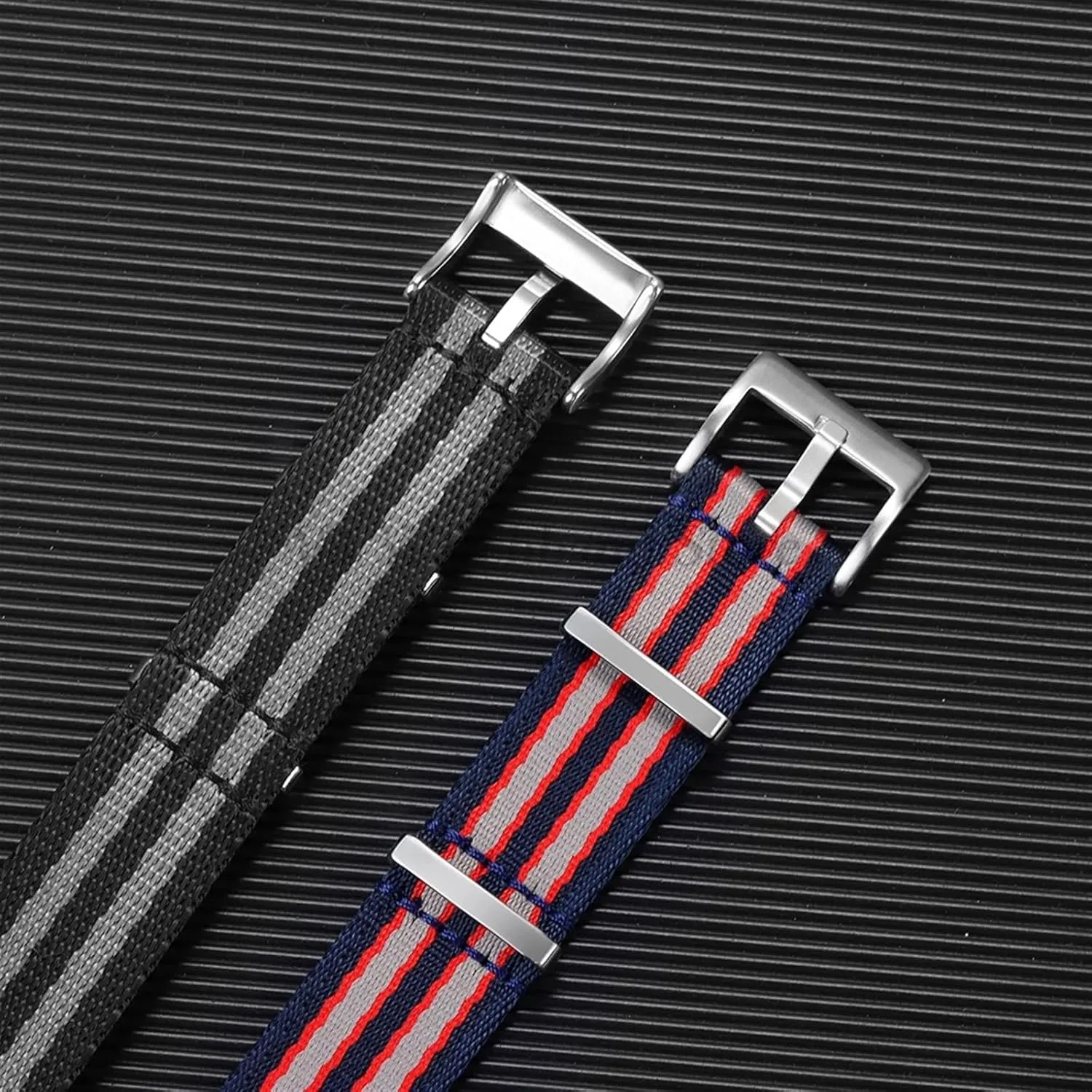 For Military Watch Band cubism Bracelet 20mm High Density Nylon Strap For Omega Seamaster 007 Wristband 