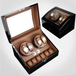 for Watches Watch Winder Rotary Watch Box, Piano Lacquer Automatic Mechanical Watch Chain Watch grasp anymore livelihood every Accessories Watch Winder 