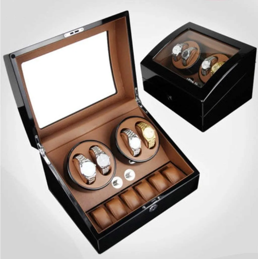 for Watches Watch Winder Rotary Watch Box, Piano Lacquer Automatic Mechanical Watch Chain Watch grasp anymore livelihood every Accessories Watch Winder 