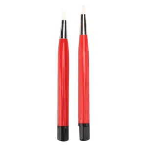for Watchmakers 2pcs Expert Oxidation Removal Brush Pen for Watch Parts Maintenance and Polishing, Sturdy Plastic   Steel   Copper Fiber imagist Tool 