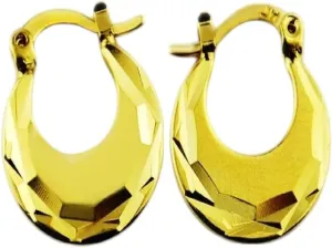 For Women Christmas Gift Simple Temperament Small Earring Trendy Flat Decoration Jewelry Luxury Accessories Best And Men New 2026 rainbow sty Unisex Fashion 14 K Solid Yellow Gold Gf Drop Earrings 
