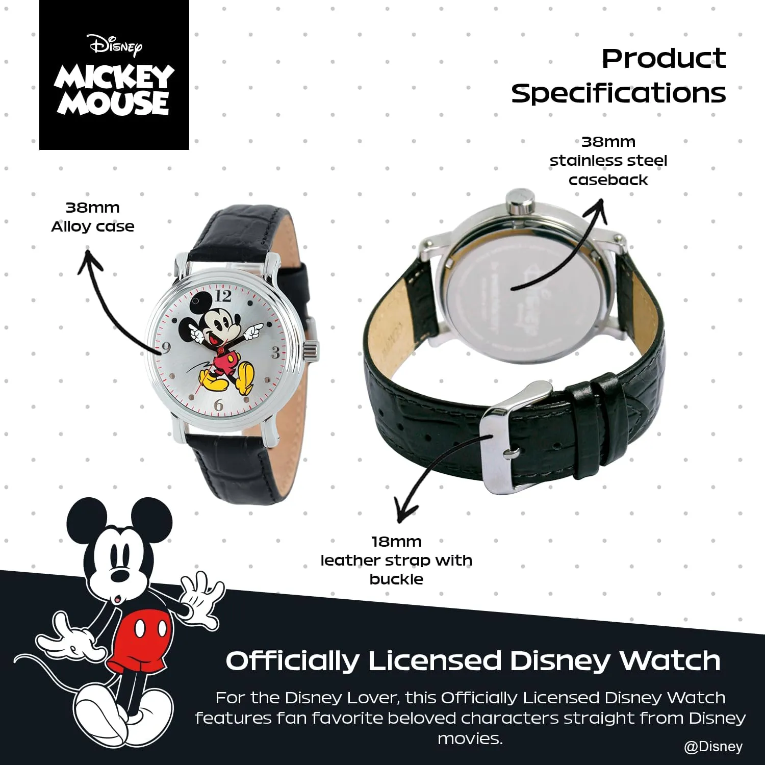 for Women DISNEY slight spectacular sailor portrait parallel Mickey Watch - Watch 