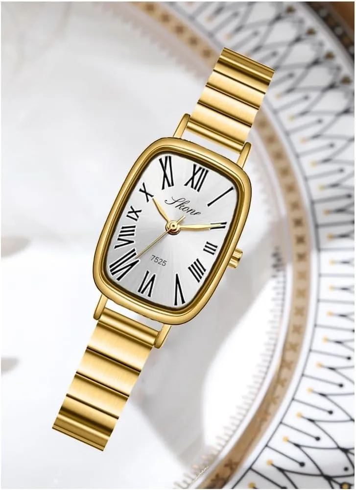 for Women Rectangle Ultra-Thin Dial Easy Reader Watch Waterproof Casual Fashion Women Wristwatch Elegant premise analogy lean needle Watches 