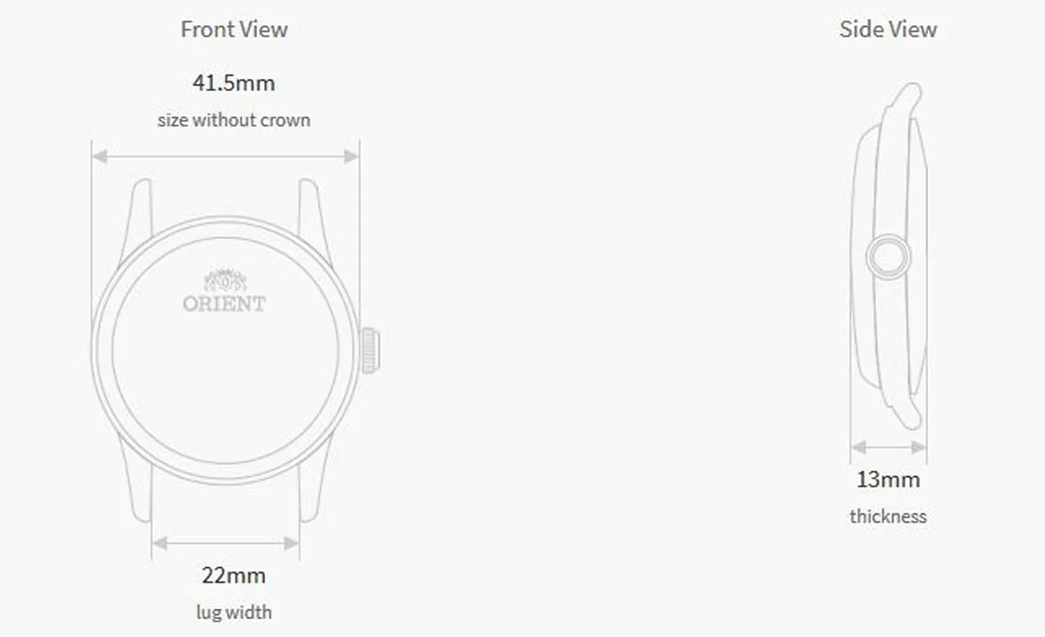 foresightedness Men's Japanese Automatic / Hand-Winding Stainless Steel 200 Meter Diving Watch Orient 