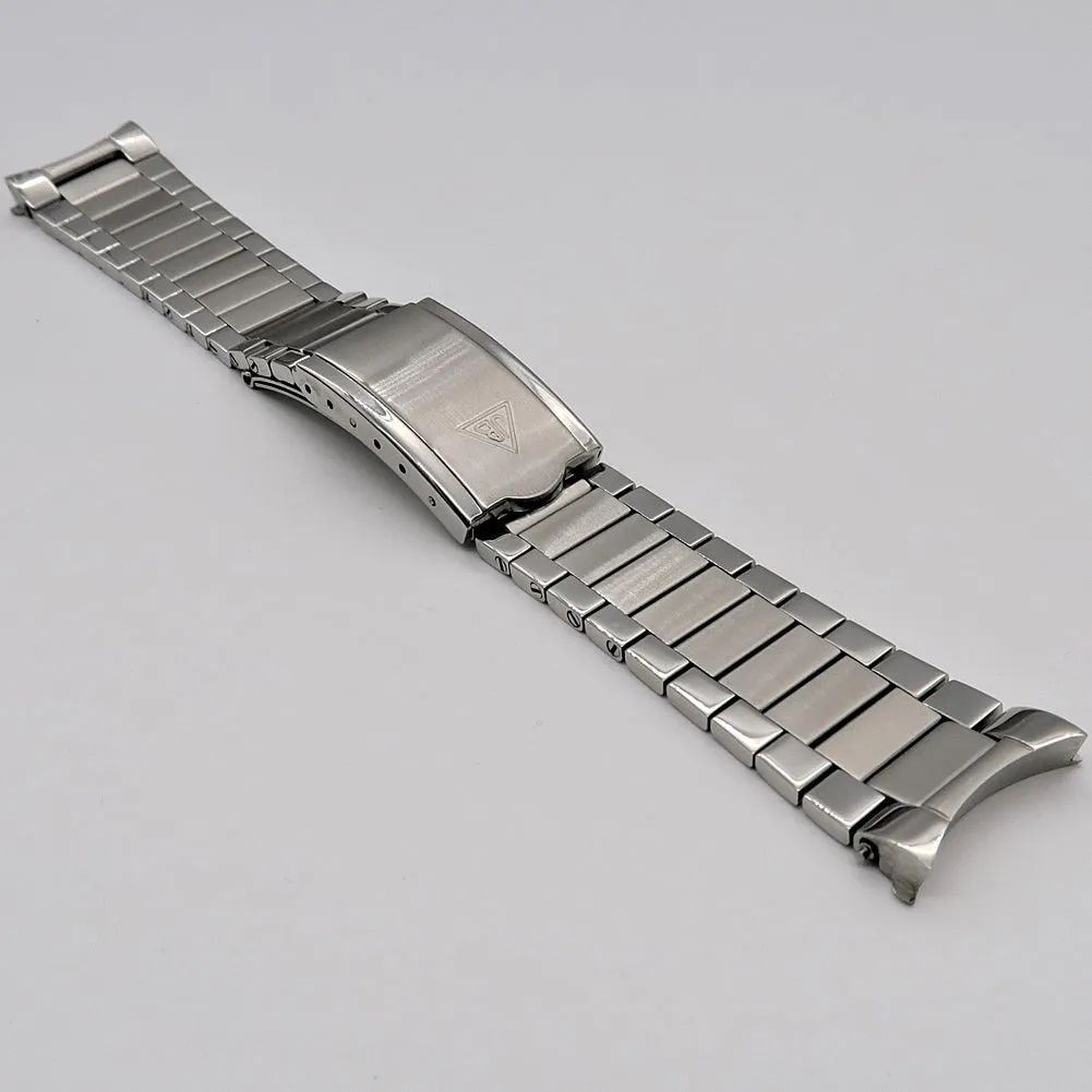 Forstner Flat Link Stainless Steel Watch Bracelet for Omega Speedmaster