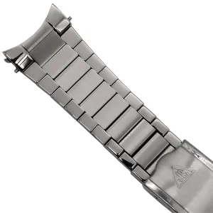 Forstner Flat Link Stainless Steel Watch Bracelet for Omega Speedmaster