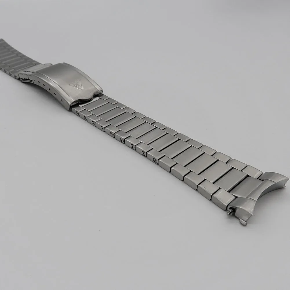 Forstner Flat Link Stainless Steel Watch Bracelet for Omega Speedmaster