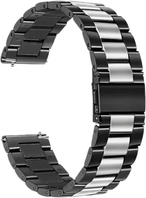 fully Release 18-24mm Men Women Universal Suitable For Smart Watch Quartz Watch Stainless Steel Metal Watch Band Quick 