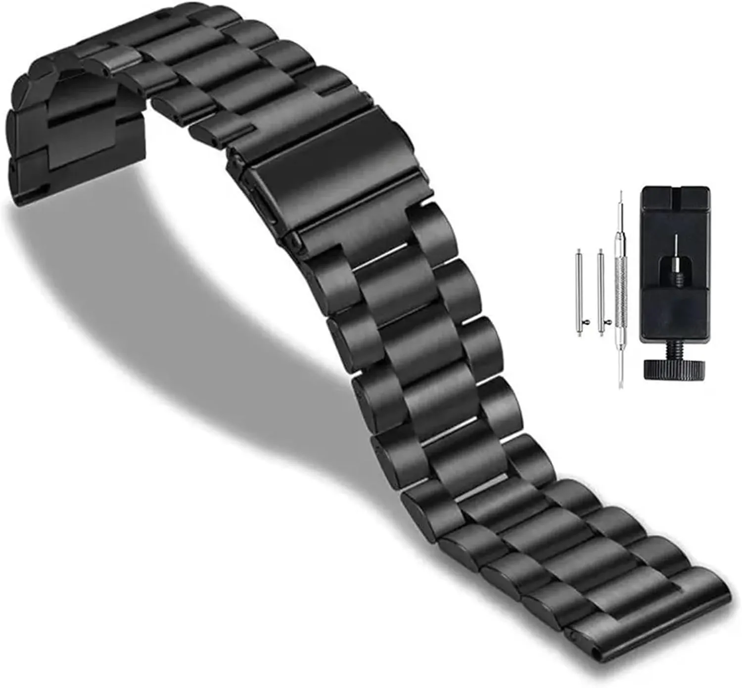 fully Release 18-24mm Men Women Universal Suitable For Smart Watch Quartz Watch Stainless Steel Metal Watch Band Quick 