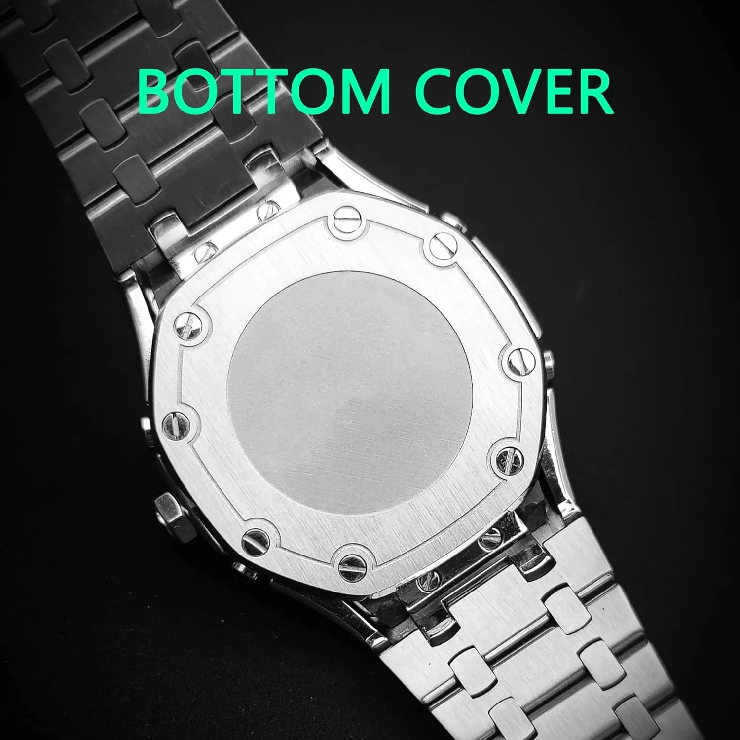 GA2100SKE-7A Metal Watch Case Watchband 316 Stainless Steel Modified Accessories Bezel Bracelet Strap 5rd With Bottom Cover MOD Kit unify complementary For 