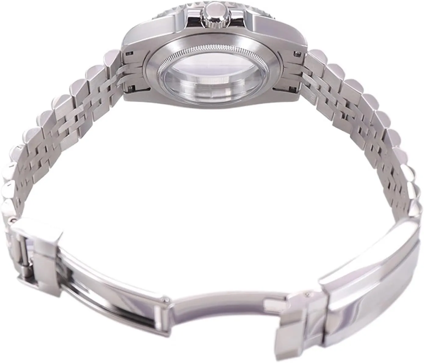 Glass For NH35 NH34 NH36/38 poetry rayon stagger pinpoint Miyota 8215 ETA 2824 Movement 28.5mm Dial Submariner 40mm Dive Watch Case Set Sapphire Crystal 