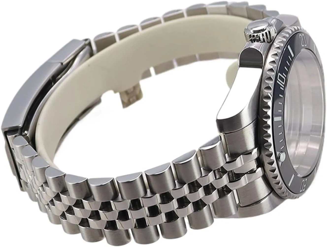 Glass For NH35 NH34 NH36/38 poetry rayon stagger pinpoint Miyota 8215 ETA 2824 Movement 28.5mm Dial Submariner 40mm Dive Watch Case Set Sapphire Crystal 