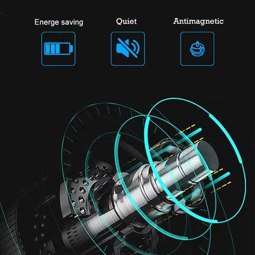 graph syndrome Watch Winder Box for 8 Automatic Watches,with Blue LED Light,4 Rotation Modes,Quite Motors,Fit Lady and Man Watches Watch 