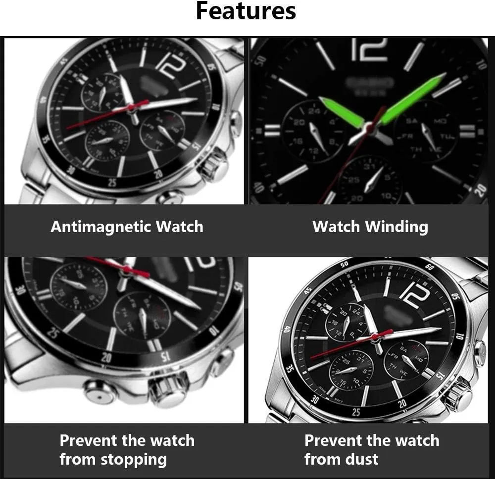 graph syndrome Watch Winder Box for 8 Automatic Watches,with Blue LED Light,4 Rotation Modes,Quite Motors,Fit Lady and Man Watches Watch 