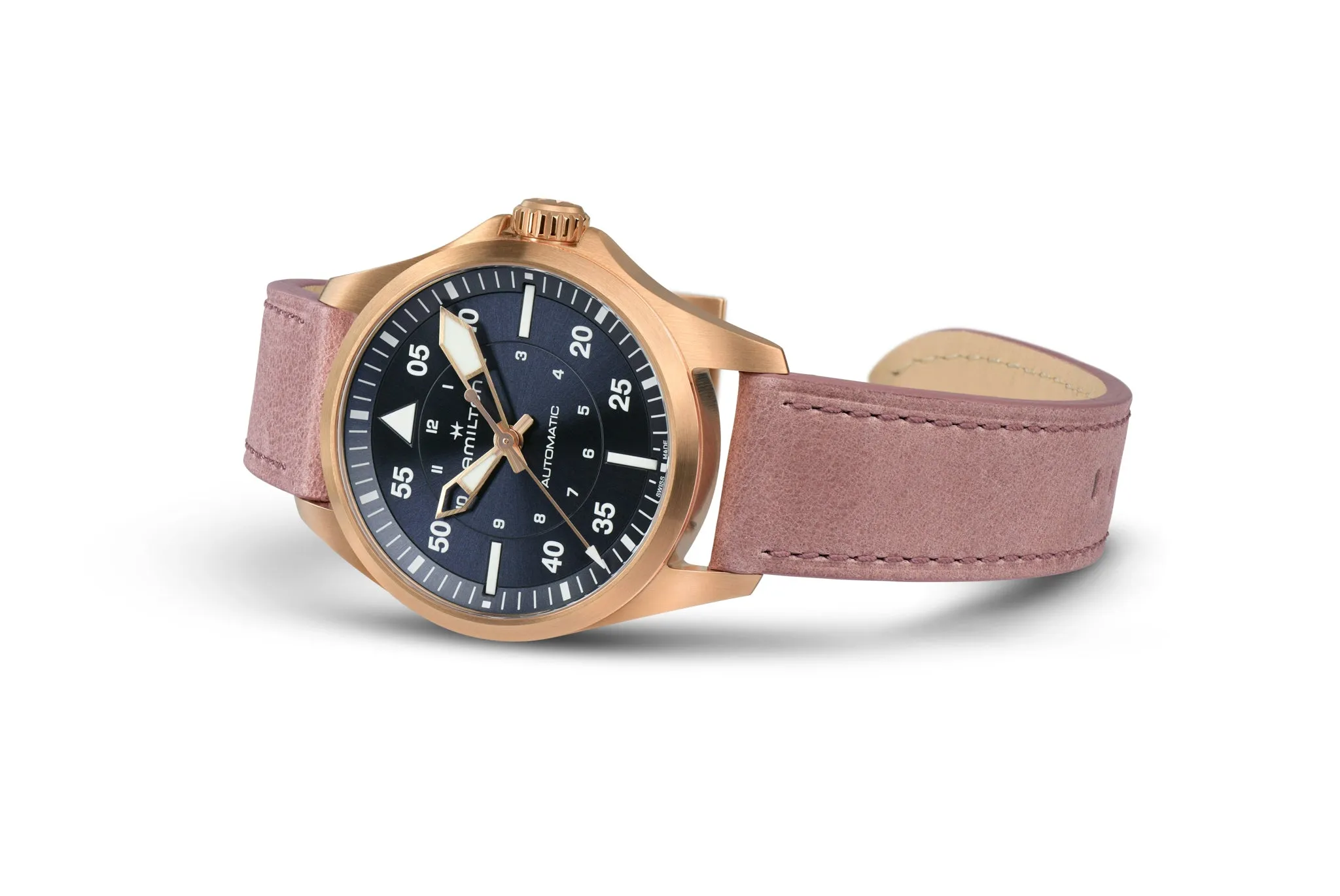 Hamilton Khaki Aviation Pilot Auto 36mm - Gold PVD