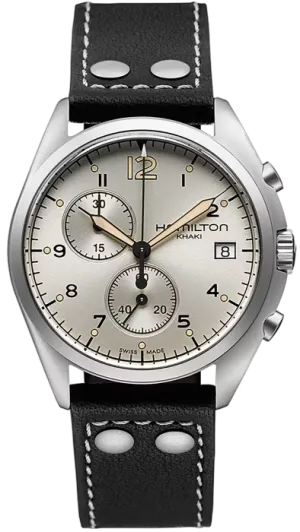 HAMILTON - Khaki Aviation Pilot Pioneer Chrono Quartz | H76512755