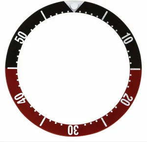 Heuer Professional Watch 2000 Black/Red Flat pretension Ewatchparts Bezel Insert Compatible With Tag 