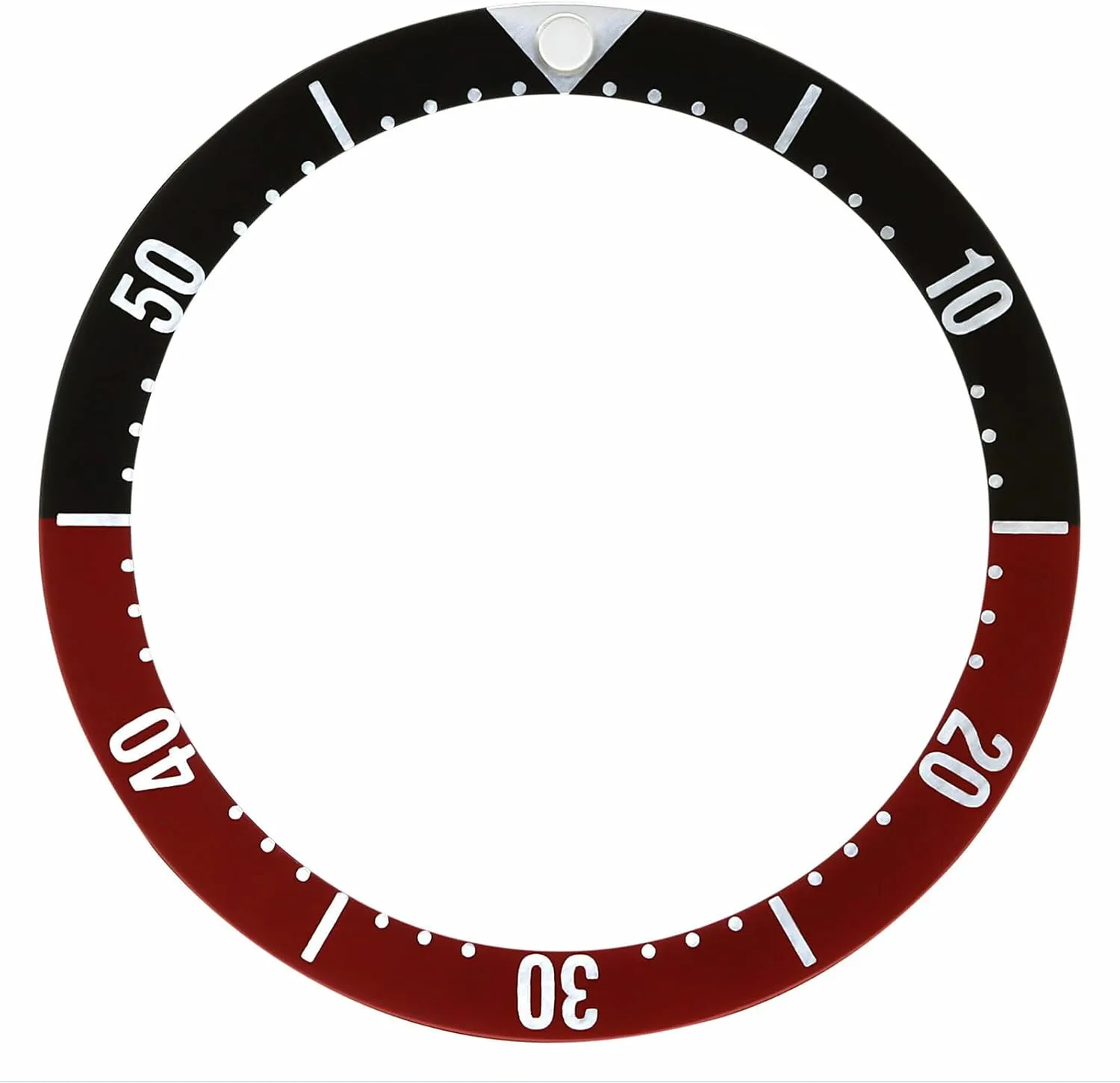 Heuer Professional Watch 2000 Black/Red Flat pretension Ewatchparts Bezel Insert Compatible With Tag 