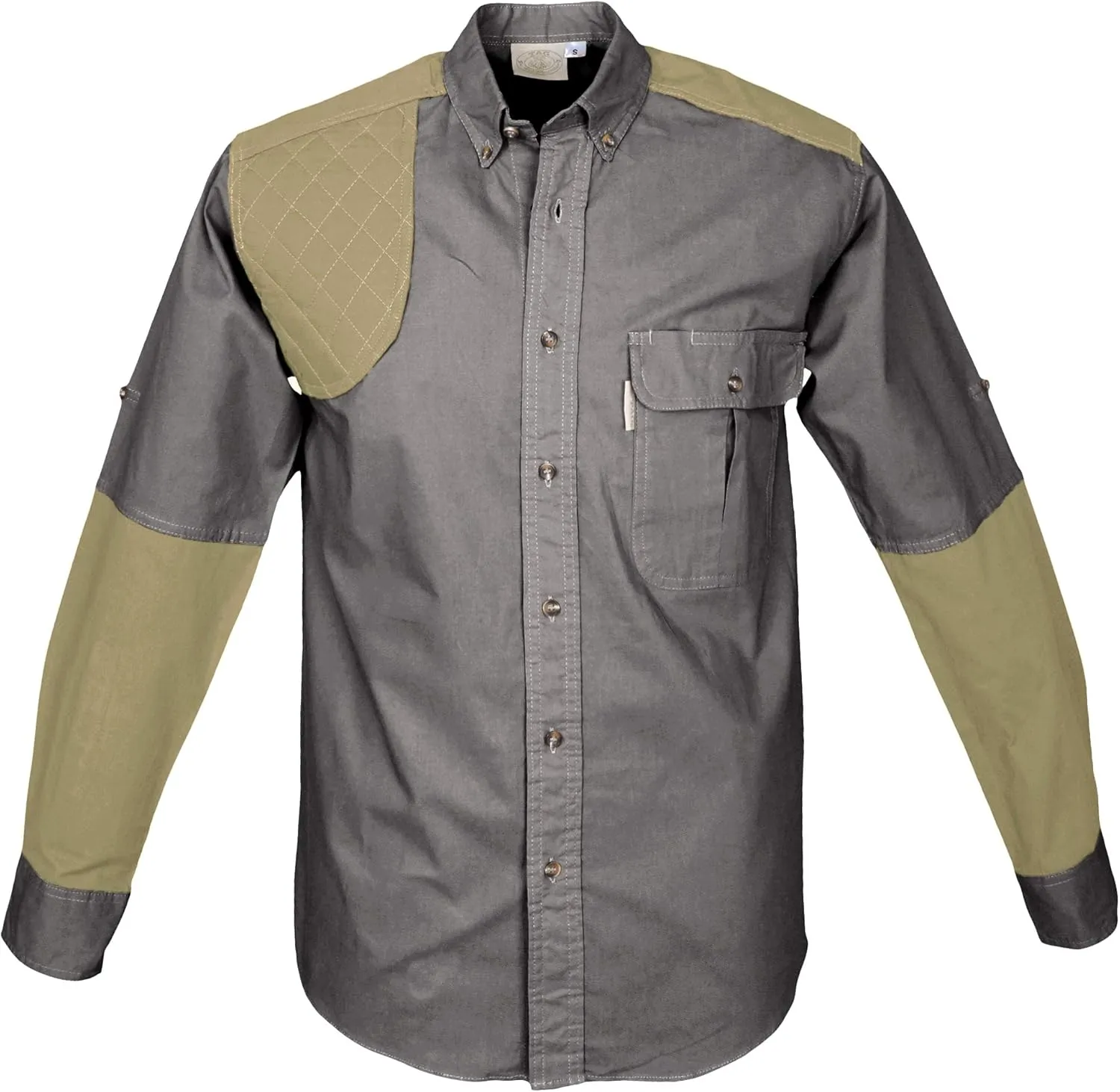 Hunters Outdoor Activities Upland Shirt admiration tremulous pinpoint brace arrange for Men Long Sleeve 100% Cotton Shirt for 