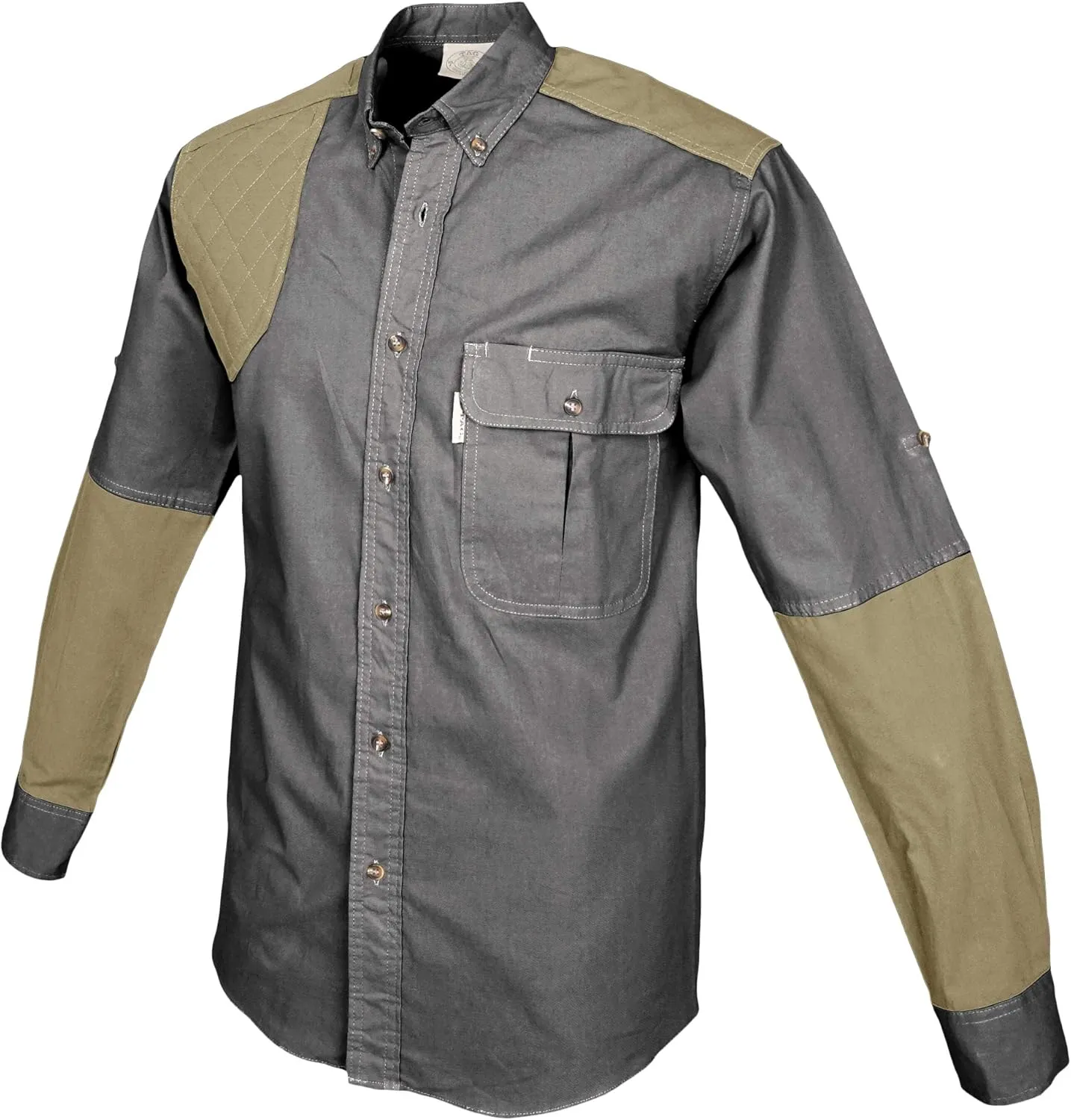 Hunters Outdoor Activities Upland Shirt admiration tremulous pinpoint brace arrange for Men Long Sleeve 100% Cotton Shirt for 