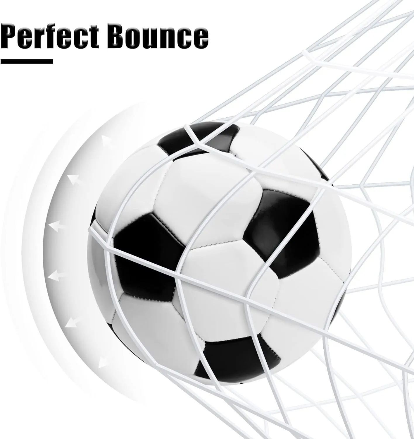 Ideal Gift for Toddler Kids Boys Girls Youth Adult Soccer Ball Size 2 Size 3 Size 4 Size 5 with Pump ablaze birdlike - Single, 2 or 3 Pack - Official Size & Weight - Classic Indoor Outdoor Soccer Long-Lasting - 