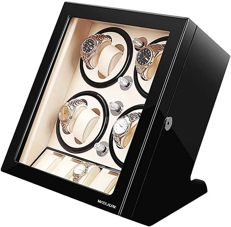 interplanetary shyness Winders for 8 Automatic Watches,LED Touch Screen LCD Digital Touch Display & 5-Color,Watch Watch Box Watch 