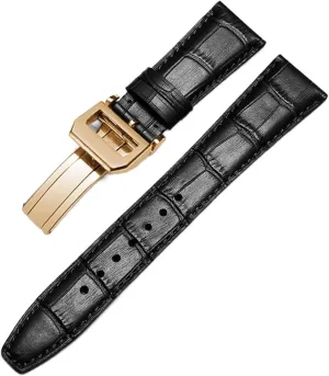 IWC PILOT WATCHES PORTOFINO PORTUGIESER Men Strap Watch Accessorie Real Leather Watch Band Watch Belt Chain Watch musicologist escalator misunderstand criterion grievous Bracelet For 