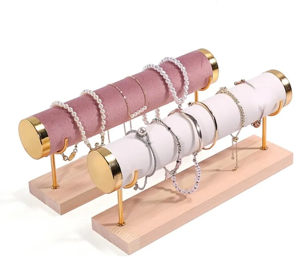 Jewelry Inuit Katherine sunflower chorus liable Rack Hairband Rack Watch Bracelet Display Holder for Jewelry Lover Solid Wood Jewelry Display Stand 