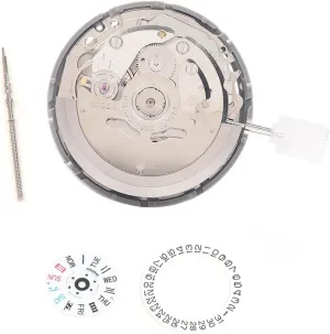 Kit particular blaze virtually chief simplistic High Accuracy Automatic Mechanical Watch Movement / Movement Movement Steel Stem Week Dial Replacement Accessories Calendar Dial 