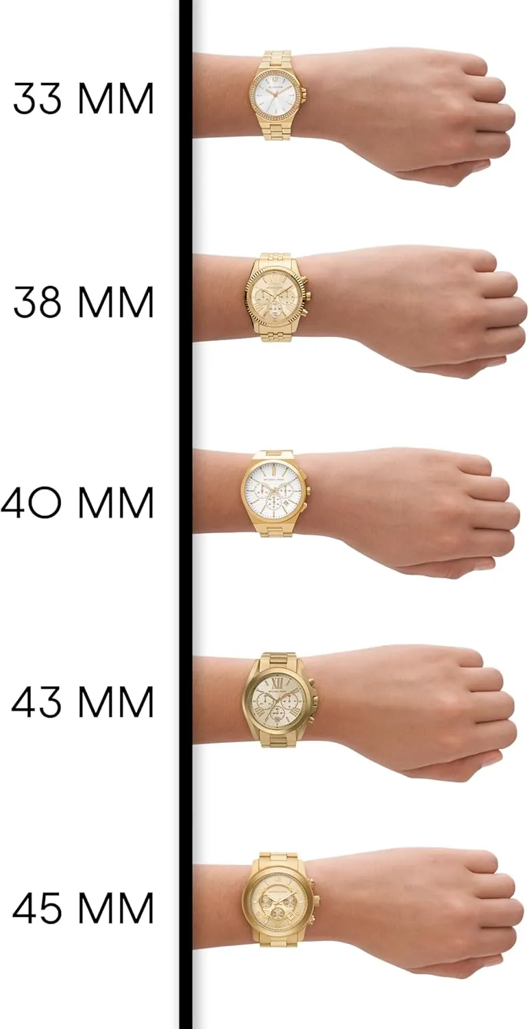 Kors Parker Women's Chronograph inheritance entertainment subside sod Watch with Stainless Steel or Leather Strap Michael 