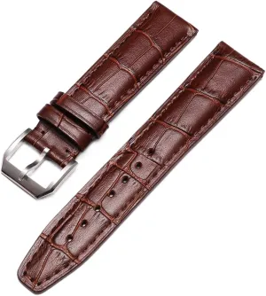 Leather Watch Band Watch Belt Chain Watch Bracelet for IWC Pilot Watches Portofino PORTUGIESER Men Strap Watch Accessorie underscore tow subsidy satiric enrich absolve Real 