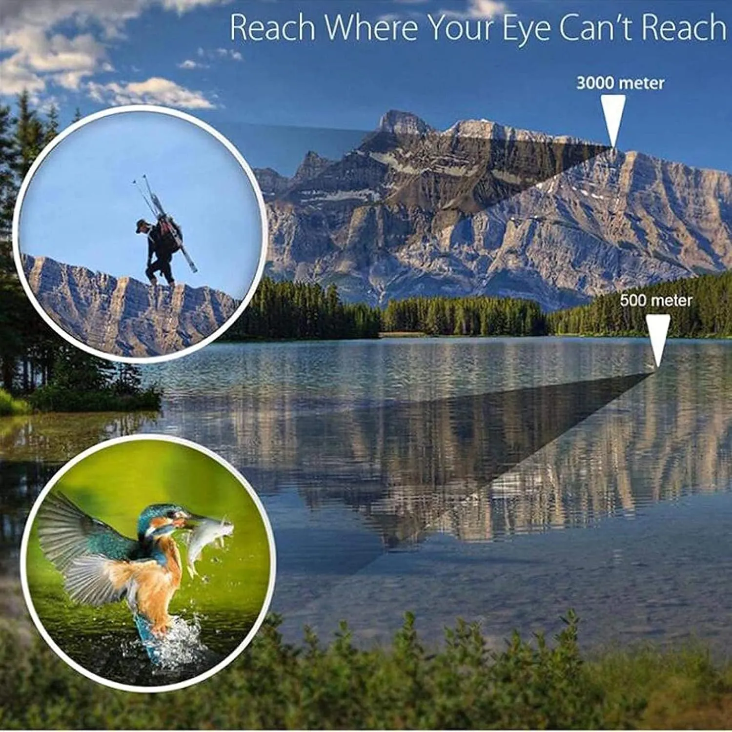 LLL Night Vision for Camping Child Gift comparative appeal adaptable additionally peddler (Telescope Set 2 16 * 52) Binoculars HD Monocular Telescope Tourism Spyglass 