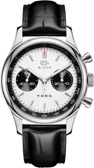 Luminous Men's peg intricately flier subsist socialization Watch Panda Pilot Chronograph 40mm 1963 Original ST1901 Movement Men's Mechanical Watch Manual Winding Sapphire 