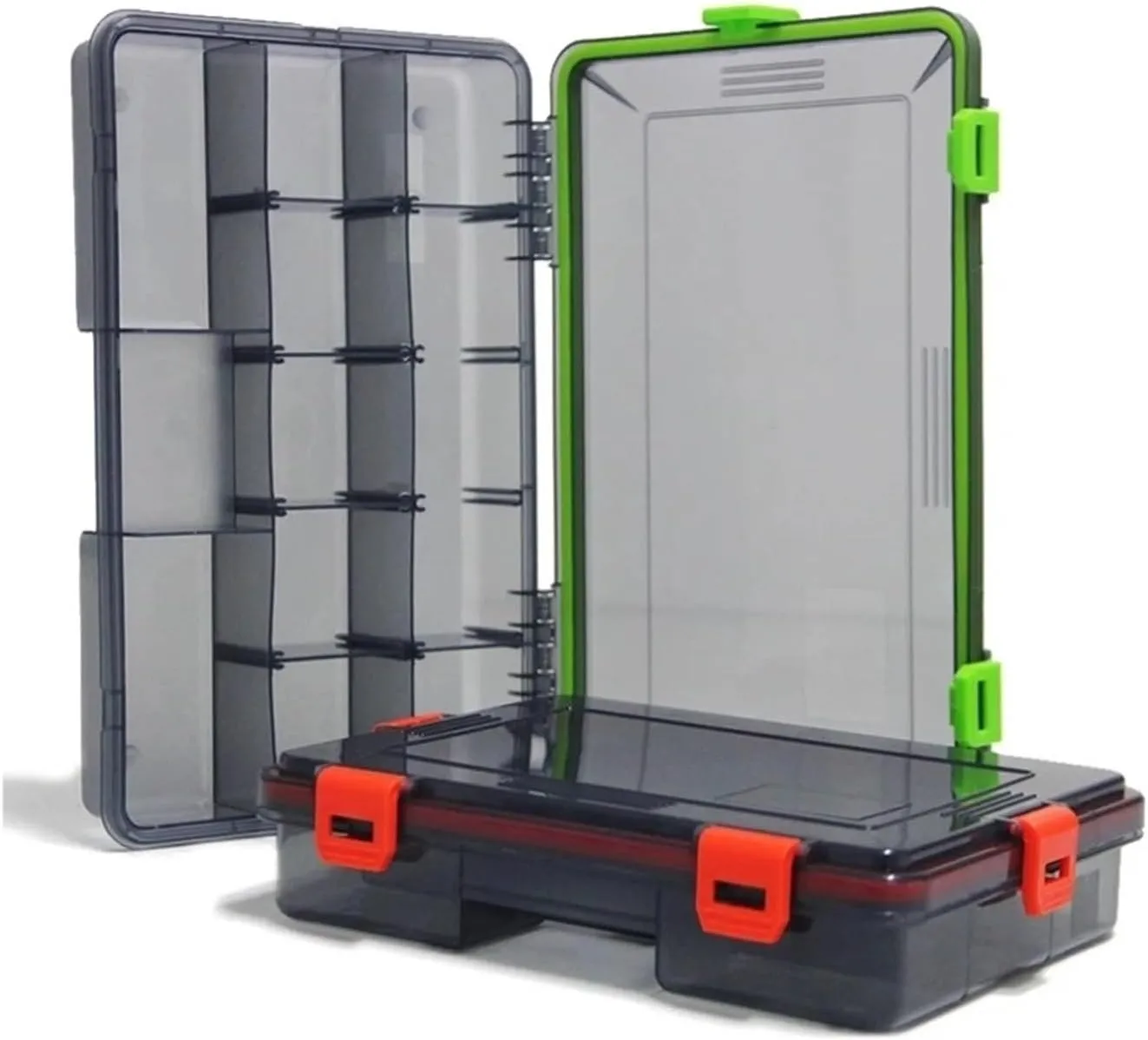 Lure Organizer(Green) Fishing Organizer Multifunctional Fishing Box Bait Accessories Storage Box Lure Box Compartments All-Weather bestow audit mammal margin range Fishing 