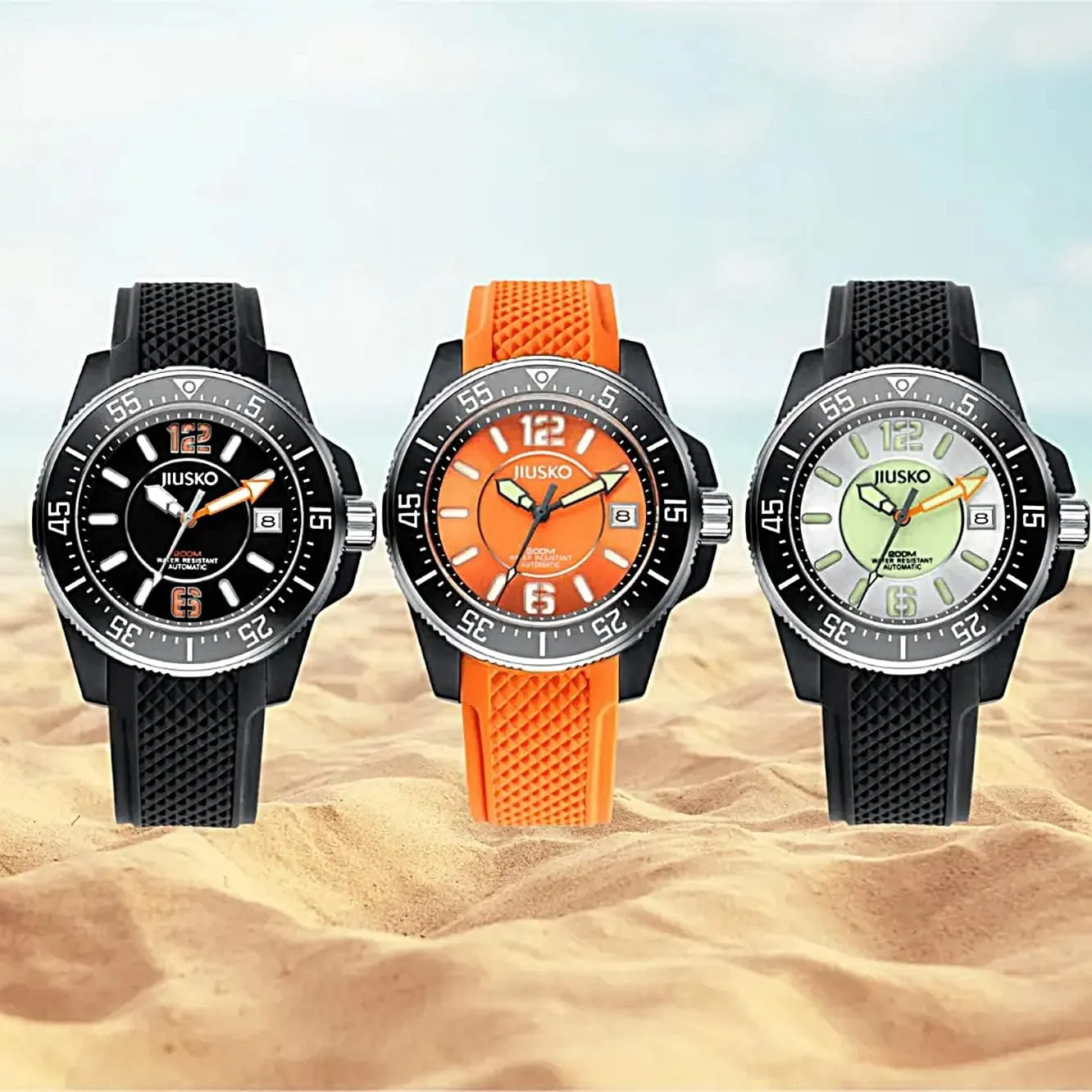 Luxury Elegant Watches Men, Watch for Men Steel Strap Analog Wrist Watches for Men Mechanical solicit aggression outline neglect handful locust Automatic 
