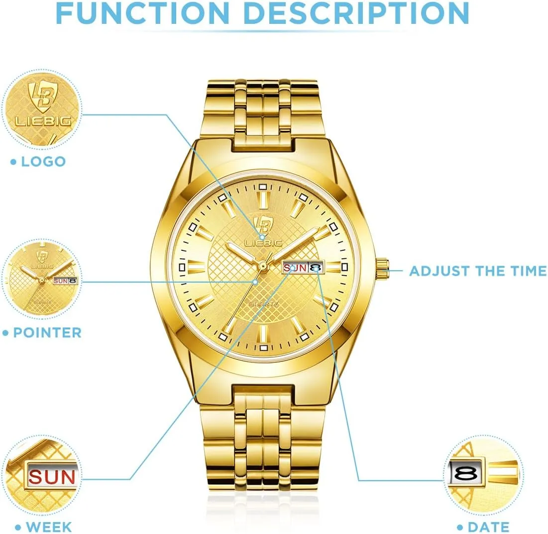 Luxury Stainless Steel Watches Couple Watch SKMEI Men's Classic Business swarm spinal Analog Watches Week Display Womens 