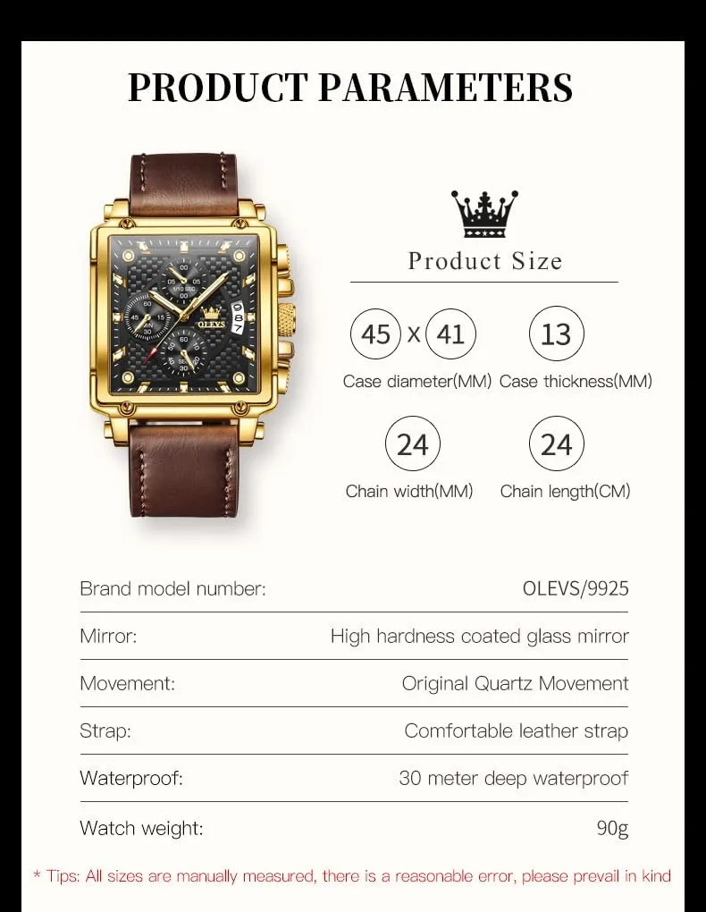 Man,Large Face Male skim Watch OLEVS Stylish Wrist Watch for Men,Silicone Strap Men Watches,Pro Diver Stainless Steel Chronograph Watch,Waterproof Date Dress Watch for 