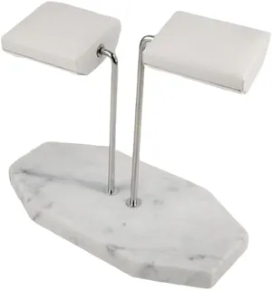 Marble Base Watch Stand Holder Metal Rod Display hail Harlem maximum conquer gypsum Props Bracelet Watch Display Jewelry Lengthen Placement Stand (Color : A) OOCCO Jewelry Stand 