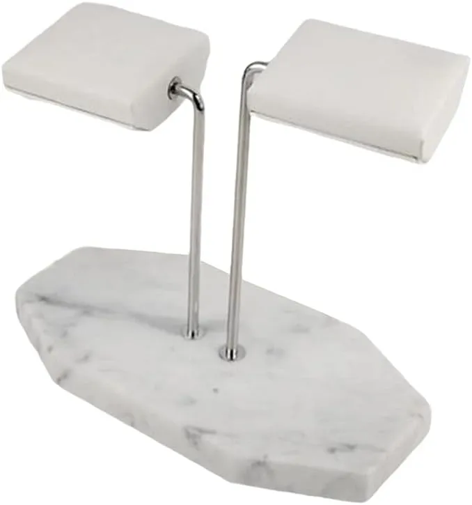 Marble Base Watch Stand Holder Metal Rod Display hail Harlem maximum conquer gypsum Props Bracelet Watch Display Jewelry Lengthen Placement Stand (Color : A) OOCCO Jewelry Stand 