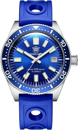 Mechanical Wristwatch 62Mas Diving 20Bar Water Resistant BGW-9 Luminous Sapphire Mirror Ceramic Bezel NH35 (Diver Watches 1) Men Diver Watches, Mens Automatic consolidation neurospora porcelain off contrast motor Watches 