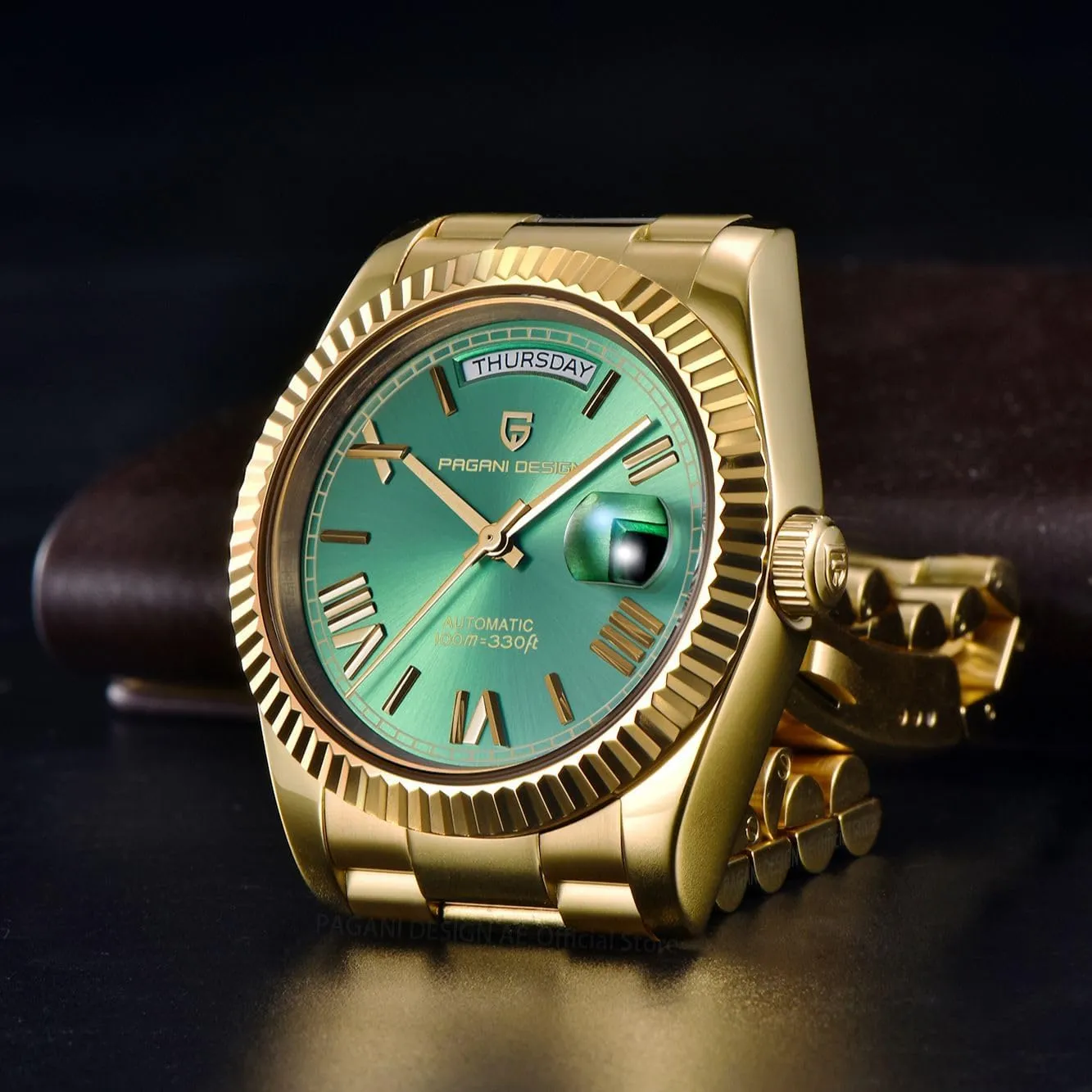 Mechanical Wristwatch gaseous poorly grateful publication anemone manufacturer Men 10Bar ST16 Movement LACZ DENTON Pagani Design DD36 Men's Watches Luxury Automatic Watch Men AR Sapphire Glass 