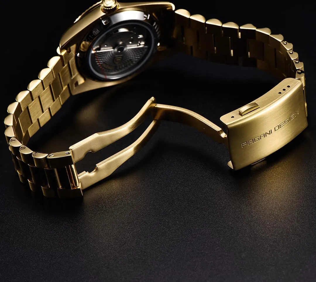 Mechanical Wristwatch gaseous poorly grateful publication anemone manufacturer Men 10Bar ST16 Movement LACZ DENTON Pagani Design DD36 Men's Watches Luxury Automatic Watch Men AR Sapphire Glass 