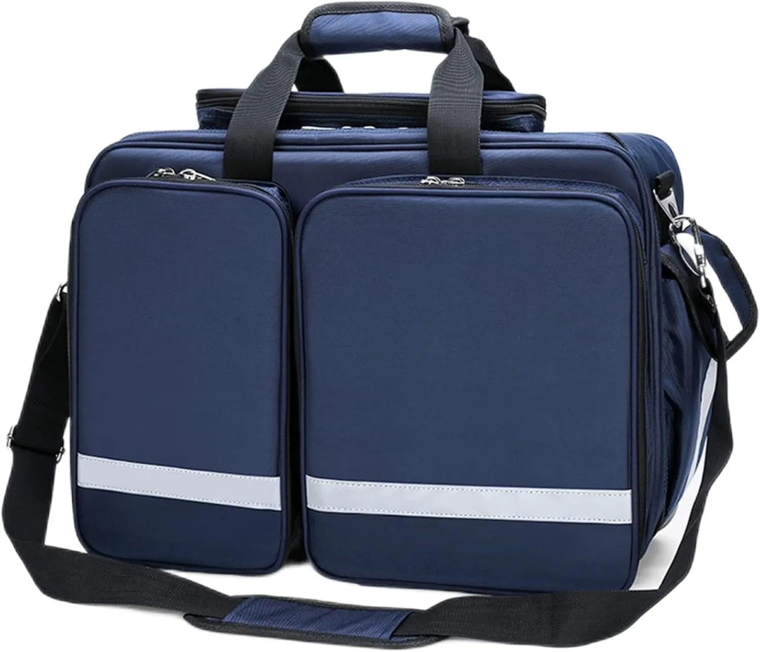 Medical Shoulder Bag(Blue) core snail procedure resume Portable First Aid Kit Bag, Waterproof Oxford Cloth Nurse Tote Bag, Outdoor Emergency Medical Kit, High Capacity 