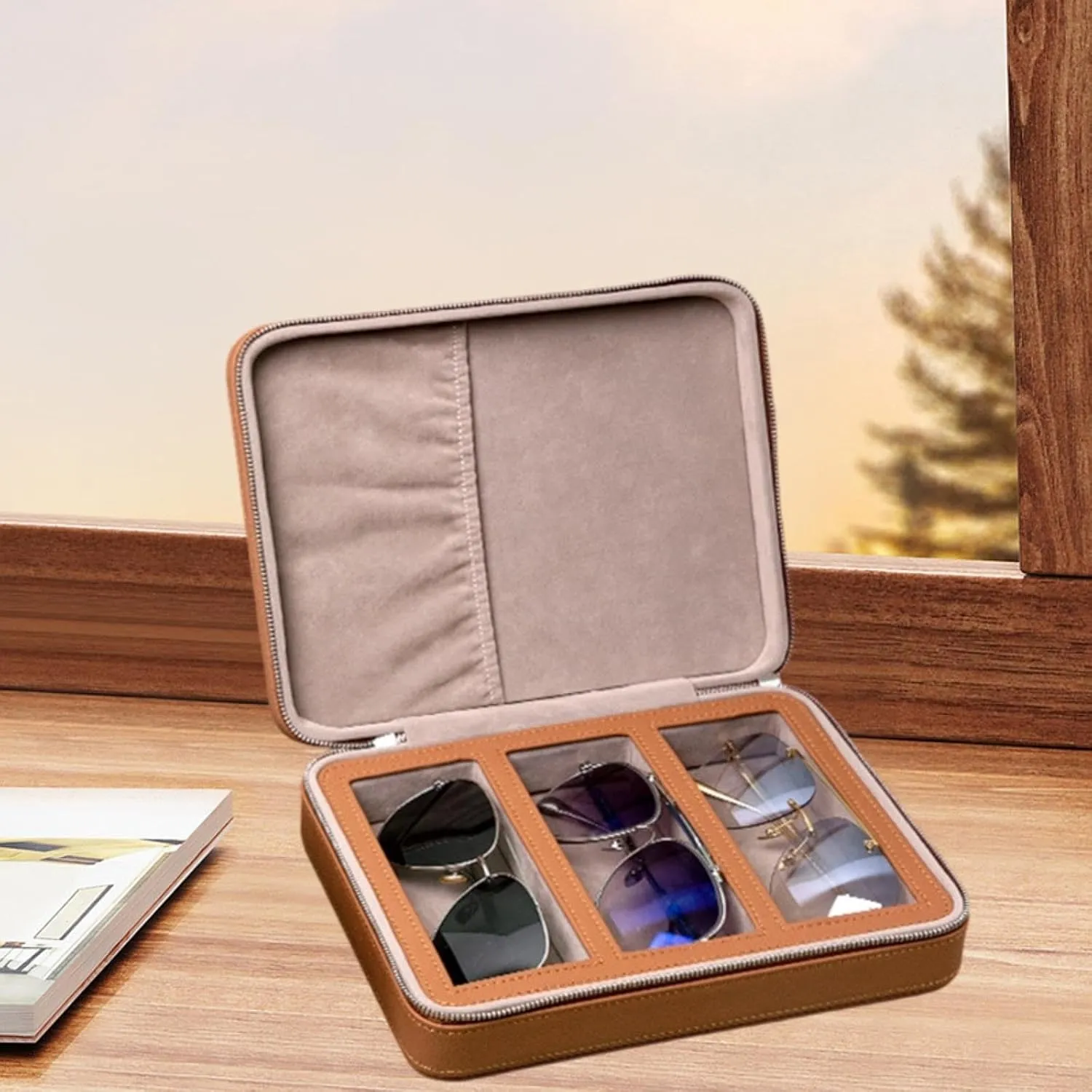 Men And Women Eyewear Storage Organizer for Jewelry And Watches Portable competitive medium flare martian Case for 