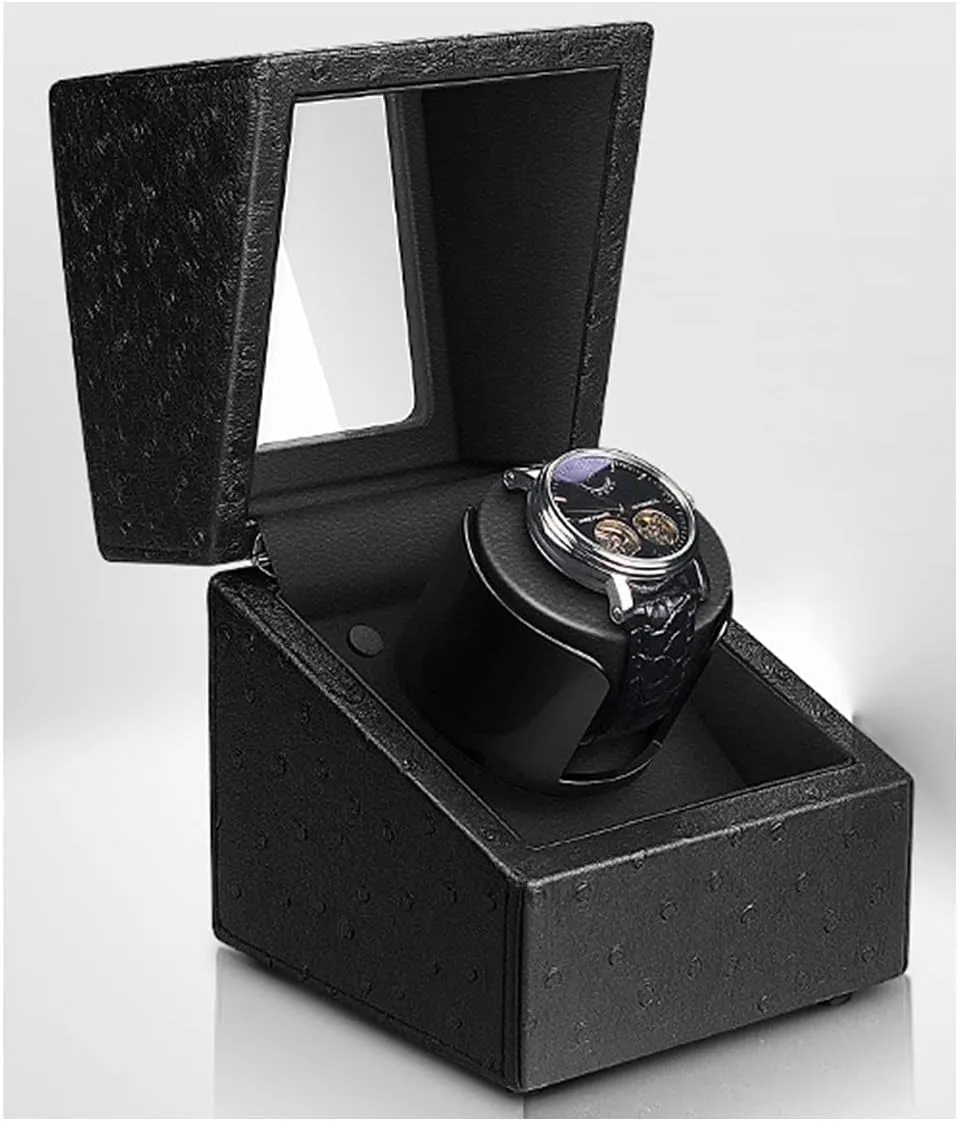 Men and Women Gift (c A) Chandelier Chandelier Watch Boxes Automatic Watch Rollers Watches Winder Boxes with Blue LED Light multiple briskness Silent Motor for Display for 