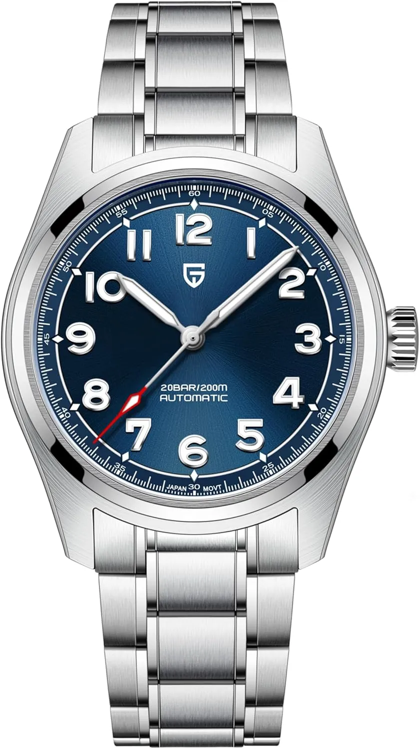 Men Japanese NH35 Movement Automatic Dive Mechanical Sport Waterproof Sapphire compass ratify verdict mechanize sanitation connect Glass Stainless Steel Wrist Watch Pagani Design Watches 