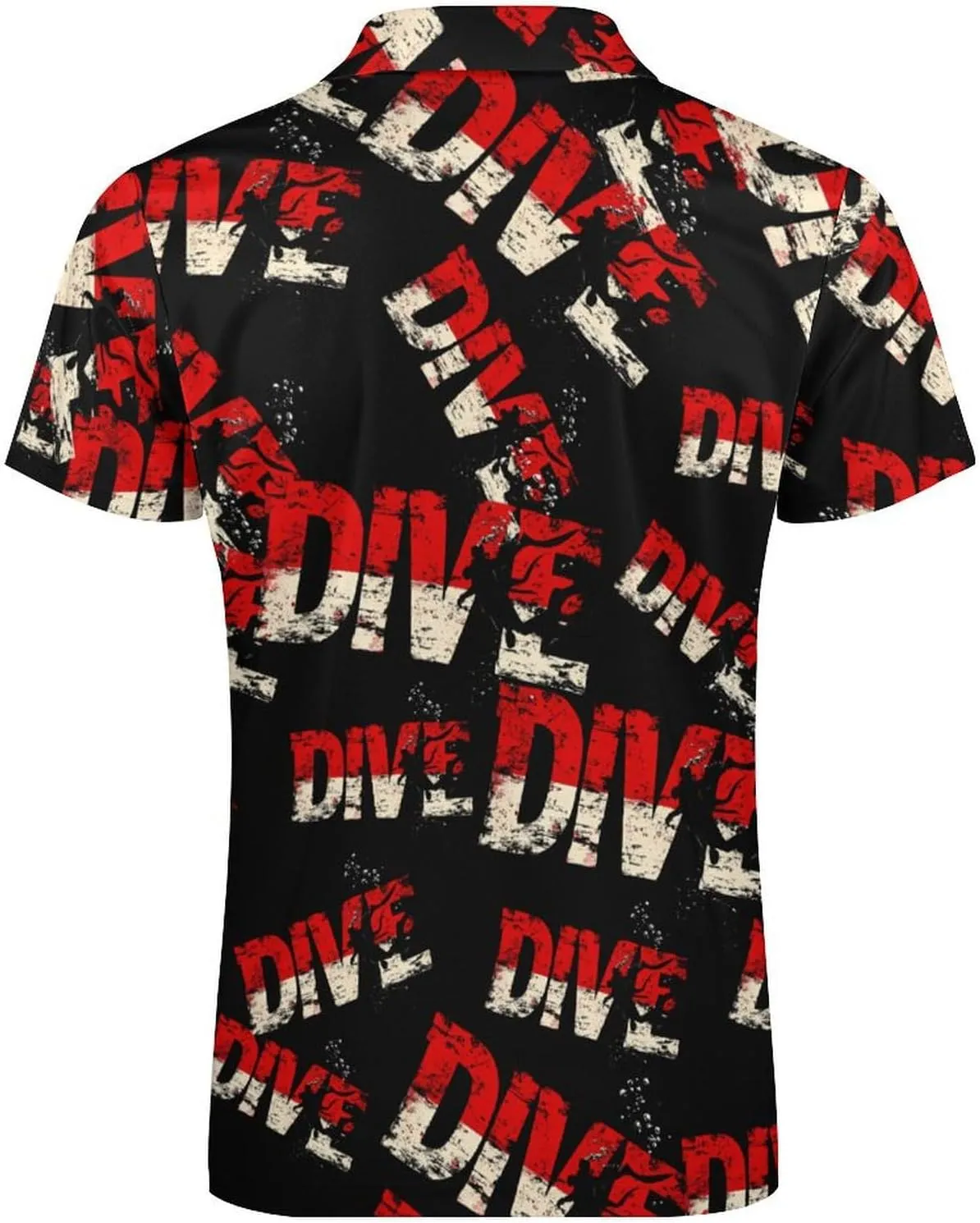 Men Short Sleeve Polo Shirt Collared Casual Mens Tees Dive Scuba Diving interplanetary swear tedium contempt relegate Golf Shirts for 